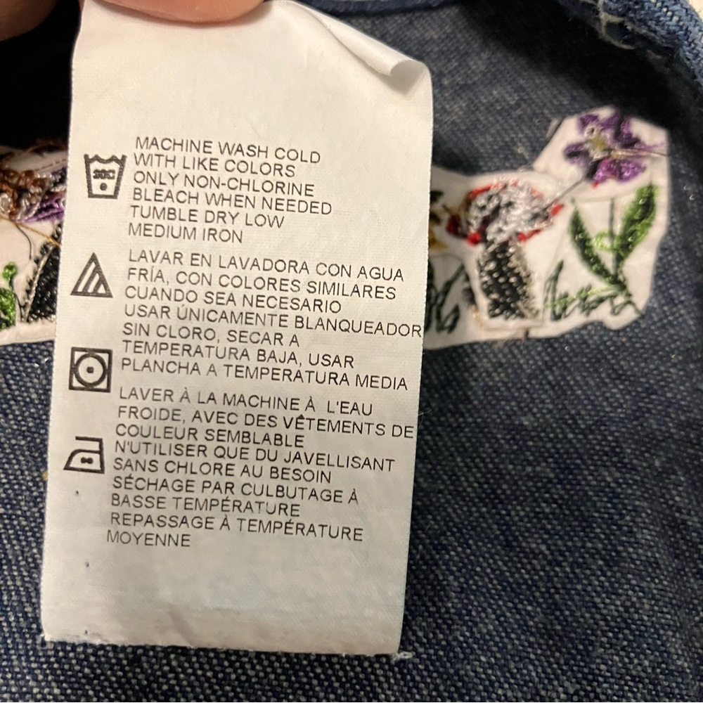 Garden Gnome/Mushroom embroidered Dickies overalls - Picture 13 of 14